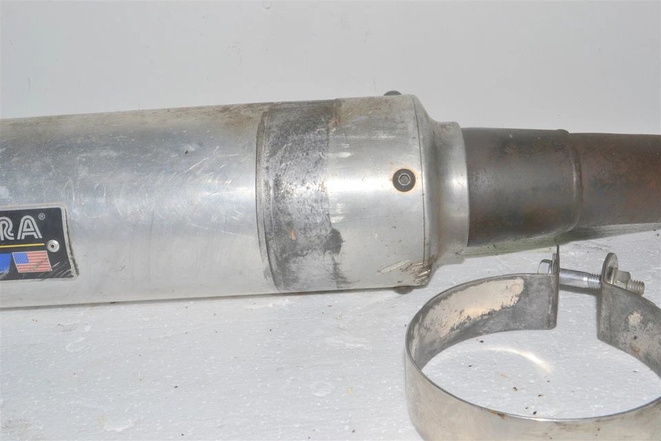 Suzuki GS 500E Full Exhaust Yoshimura Aluminum Muffler Silencer Pipe 1988-2002 - Image 3 of 4