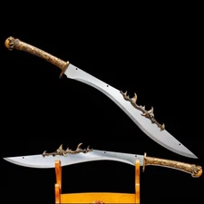 Battle Outdoor Broadsword Dao Sword Sharp High Manganese Steel Blade DaDao