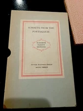 Peter Pauper Press SONNETS FROM THE PORTUGUESE Elizabeth Barrett Browning 1937