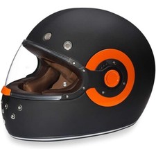 DOT Approved Daytona Full Face Retro Helmet  ...