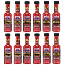Lucas Oil 10930 Set of 12 Octane Booster Fuel Additive 5.25 Ounce Bottles