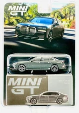 Mini GT Mijo Exclusive BMW i7 xDrive60 Dravit Grey LHD #818