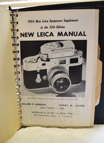 Vintage LEICA Händler Kamera Katalog Handbücher 1954 - Bild 3 von 16