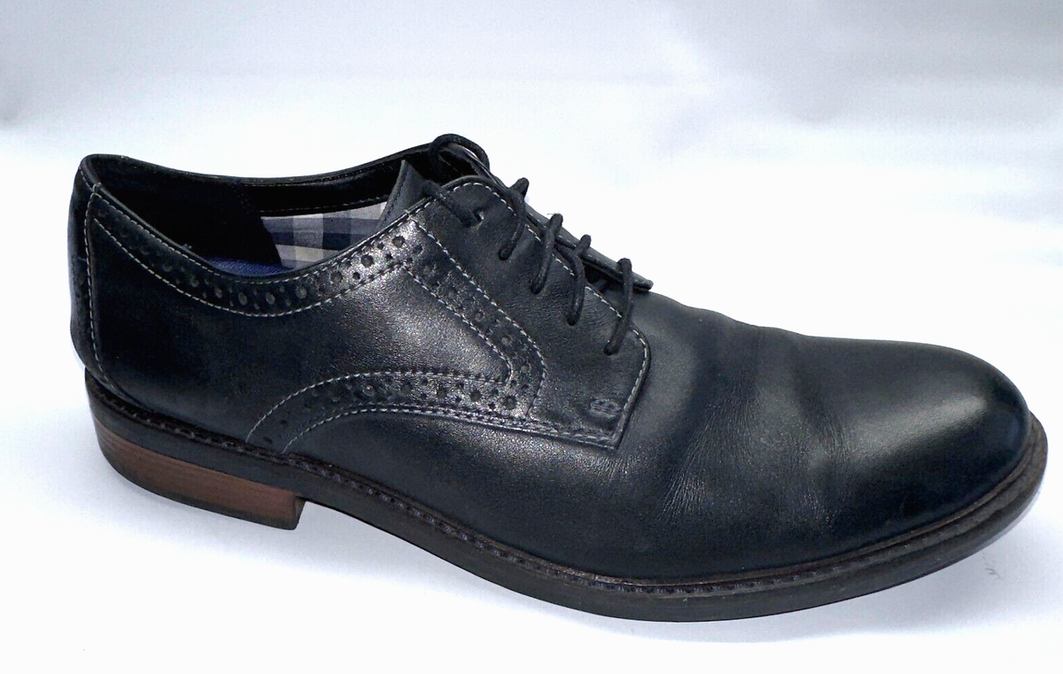 Bostonian Commonwealth Men Size 11 M Black Oxford Leather  display picture 2