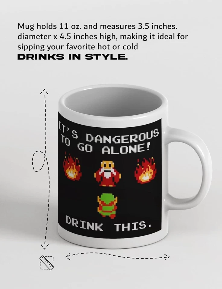 Nintendo, Legend of Zelda 11oz Coffee Mug- NEW - Image 2 of 4