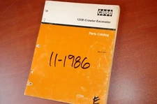 CASE 125b Excavator Trackhoe Crawler Parts Manual Book factory original 1986 oem