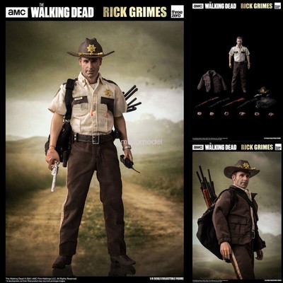 ThreeZero AMC The Walking Dead Rick Grimes 1/6 Action Figure Model Boy Gift NEW!