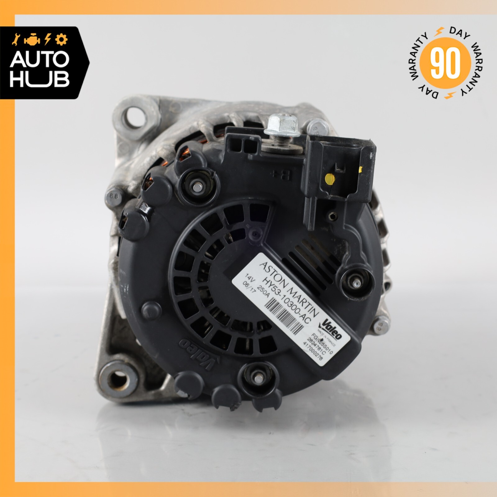 17-24 Aston Marin DB11 DBS Vantage 5.2L V12 Generator Alternator 250 AMP OEM