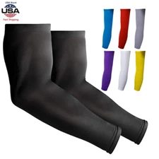 UV Sun Protection Arm Sleeves for Men & Women Sports Compression Cooling Sleeve
