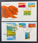 2 x 1976 Australian Scenes Australia Post APO FDC First Day Covers