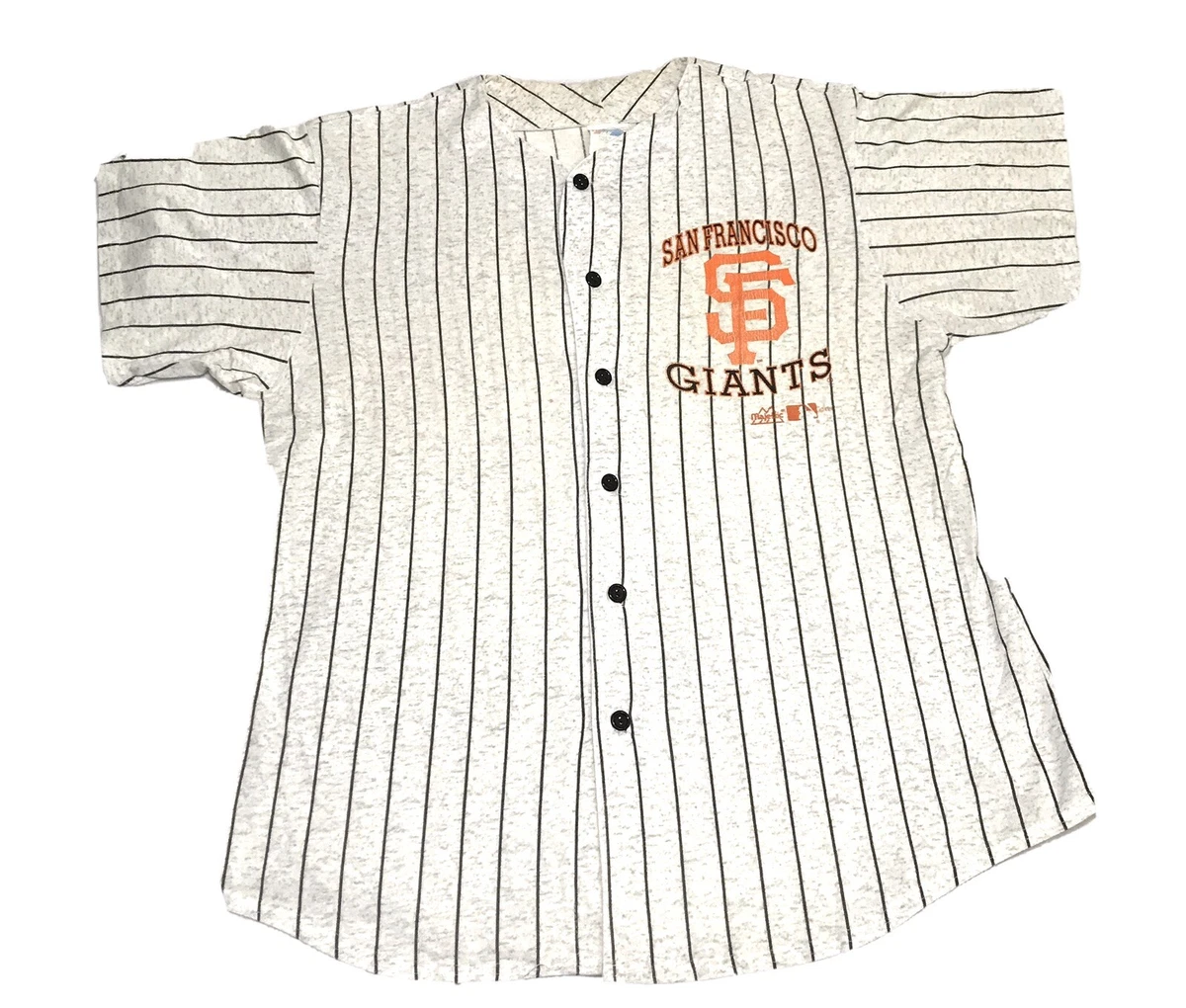 giants button up jersey