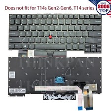 New US Keyboard for Lenovo ThinkPad P1 Gen 3 X1 Extreme 3rd Gen T14S Gen 1