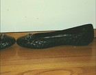 VANELI Womens Shoes Ballet Flats Black Quilted Leather Size 8.5 — photo 2