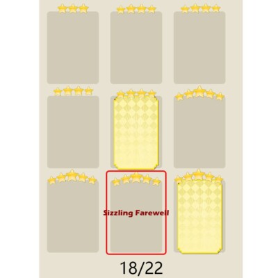  Sizzling Farewell 5  5 Star  MOGO Monopoly Stickers Set 18   Cheap     