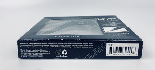 NYX Professional The Curve Felt Tip Liner - Jet Black TC01 - 第 3/7 張圖片