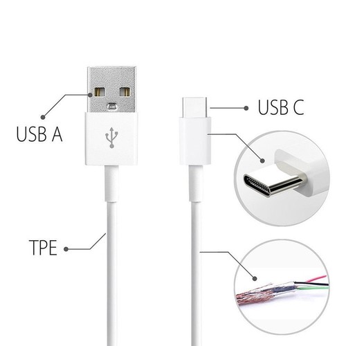 1M USB C 3.1 Type-C Data Snyc Charging Cable Nintendo Switch Macbook HTC 10/U11 - Picture 4 of 4