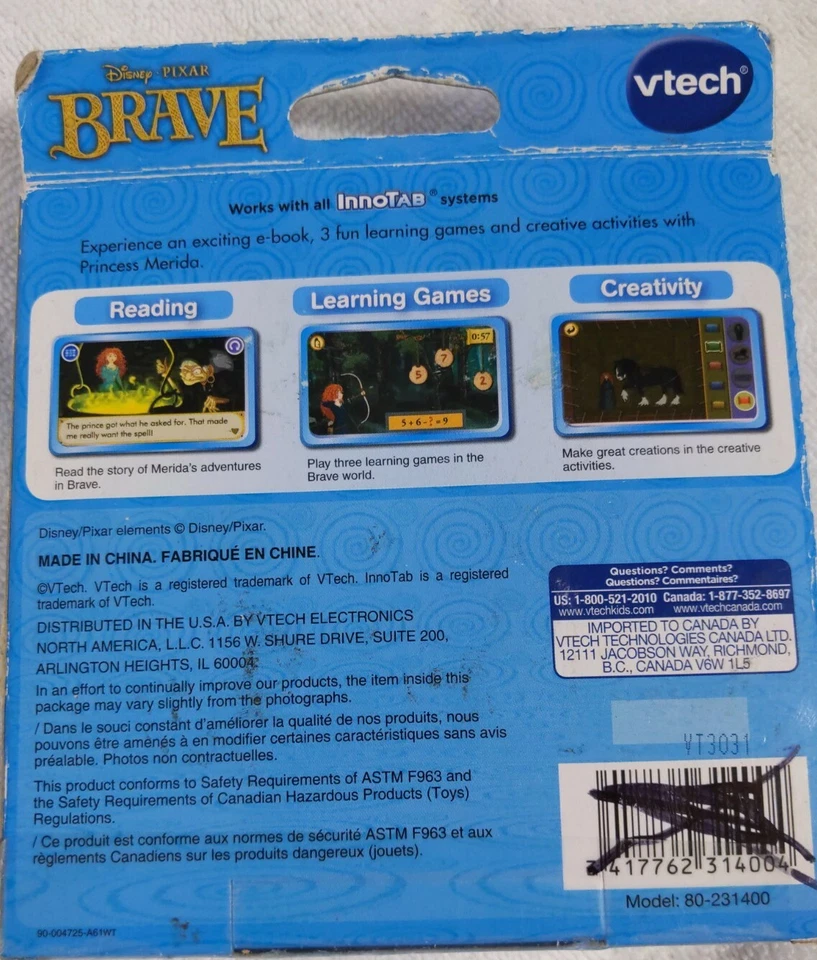 VTech Innotab Brave 4-7 Years  - Image 2 of 2