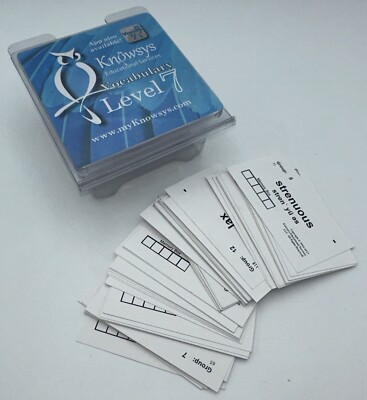 KNOWSYS Educational Services Vocabulary Level 7 EUC