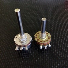 2X Vintage OHMITE Potentiometer Assortment