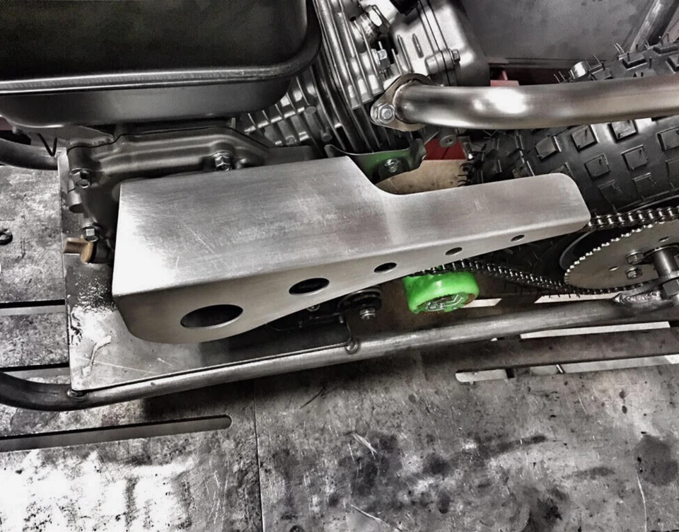 Mini Bicicleta Predator Protector de Cadena Aluminio 212cc 196cc 200cc Hecha en EE. UU. Foto 2 de 3