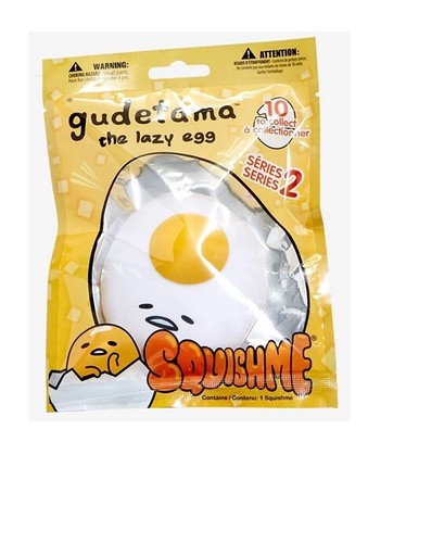 NEW Series 2 Gudetama Lazy Egg SQUISHME 