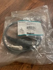 NEW IN SEALED BAG Panduit Corp IUTPSP3BL/N-X Cat6 Patch Cord - 3Ft - UTP - Black