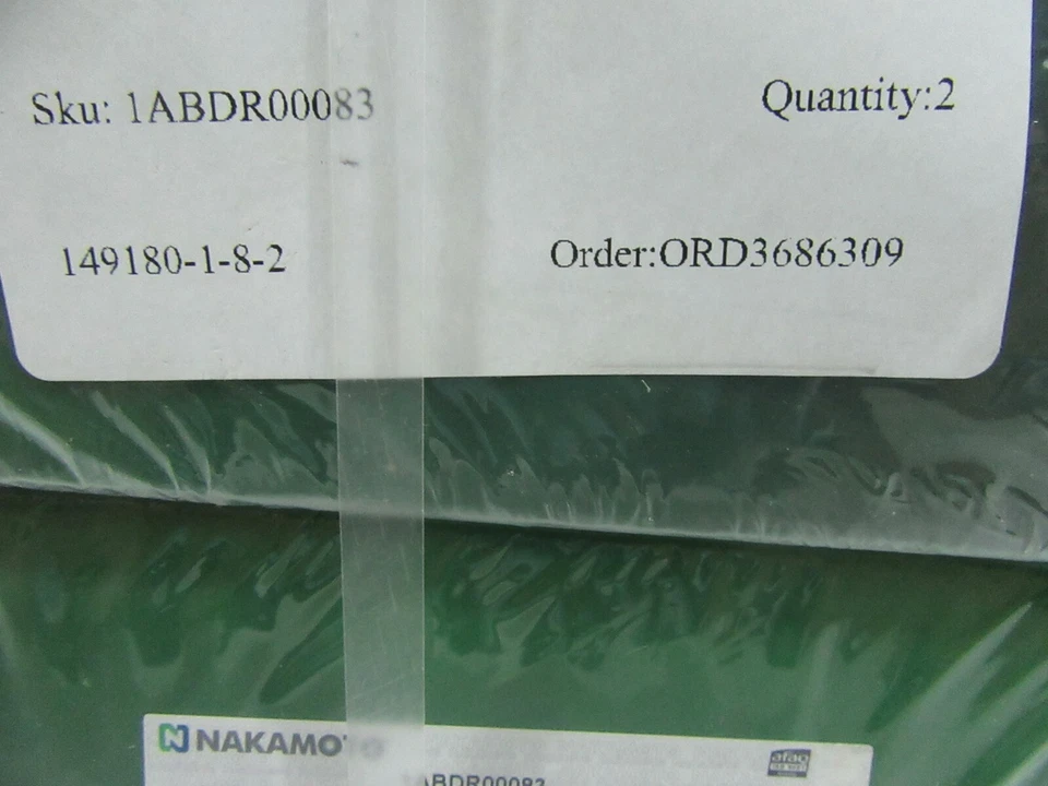 Nakamoto Brake Drums, sealed & NIP for 2005 Dodge Caravan Pair. - Image 4 of 4