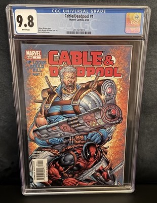 Cable/Deadpool #1 CGC 9.8 White Pages Marvel Comics 2004 NM/MT