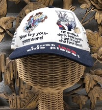 1999 Vintage WB Store Baseball Snapback Hat w Tweety Bugs Taz Marvin Made in USA