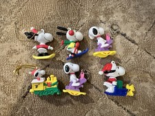 Peanuts Snoop Whitman?s Candies Ornament Christmas Easter Lot (6)