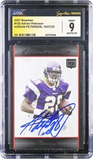 Adrian Peterson Card and Memorabilia Guide 32