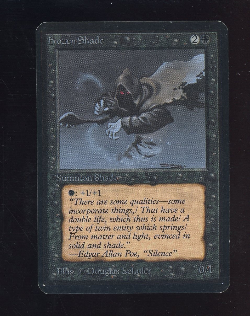 1993 MTG Magic The Gathering Alpha Frozen Shade