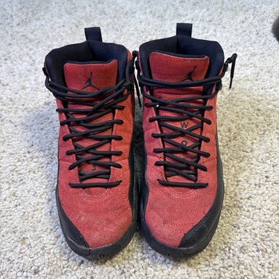 Jordan 12 Retro Reverse Flu Game 2020 Youth Sz 7Y – Pre-Owned