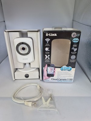 D-Link Cloud Camera 1150 Day/Night WIFI Security Baby Monitor Remote View 480P