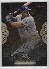 2019 Topps Tier One Prime Performers Silver Ink 8/10 Jesus Aguilar Auto v9t