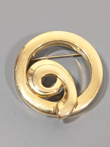 Très belle broche Chloris vintage branche de gui