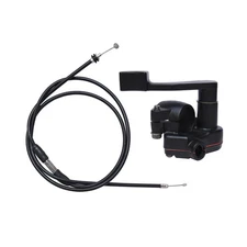 7/8'' 22mm Thumb Throttle Cable Accelerator Handle Assembly for 50cc 70cc 90c...