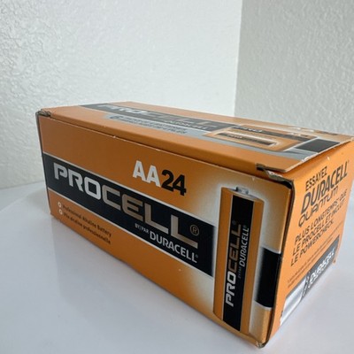 Duracell PC1500 Procell Alkaline Batteries AA 24 pack