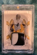 2025 Panini National Treasures - Framed Fabric DK Metcalf #FF-DMF 23/49 (MEM)