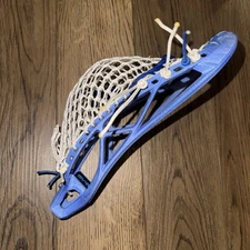 Warrior EVO QX2-O Lacrosse Stick Head Dyed Blue Strung With Stringers shack Mesh
