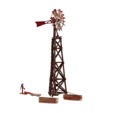 Woodland Scenics BR5042 HO Old Windmill Built- -Ready- Landmark Structure