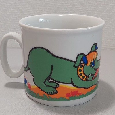 Kindertasse Hund Exklusiv Design für Gubor vom Studio Fischer & Fischer 70er
