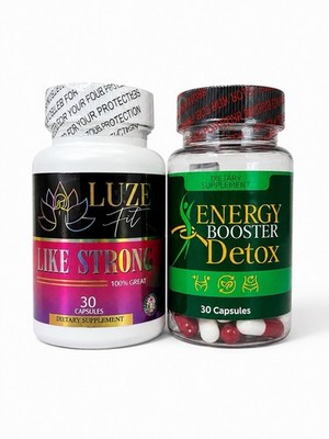 Like Strong LuzeFit 30 Capsules Dietary Supplement & Energy Booster Detox 30 Cap