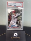 2018 Topps Team Sets #A-17 Los Angeles Angels Shohei Ohtani Rookie Card PSA 7