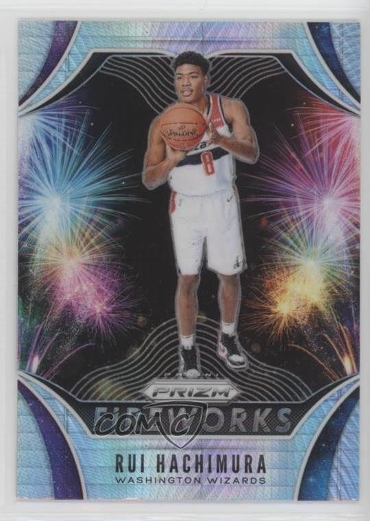 2019-20 Panini Prizm Fireworks Hyper Prizm Rui Hachimura #29 0rt9
