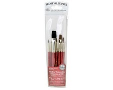 Royal Brush Manufacturing 10pc Sable / Camel Value Brush Set RBMRSET-9152