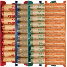 Nadex™ Coins Assorted Stackable Aluminum Coin Trays, 4 Pack