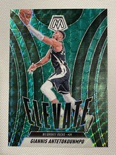 2024-25 Mosaic Giannis Antetokounmpo Elevate Green #9 Bucks