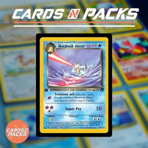 Carte Pokemon Akwakwak obscur 37/82 Team Rocket Edition 1 NM