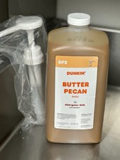 Dunkin Donut Original Butter Pecan Swirl 64 oz With Pump